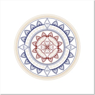 Inspirational MANDALA T-SHIRT MANDALA 21 Posters and Art